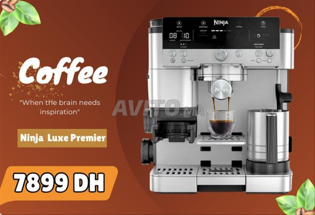 ماكينة قهوة NINJA Luxe Premier & Luxe Essential