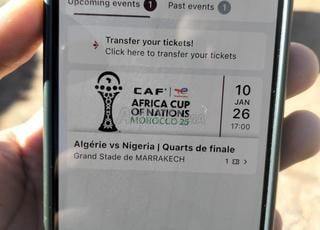 Ticket Nigeria Vs algeria
