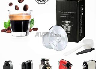 Capsule à Café Réutilisable Nespresso EN Inox