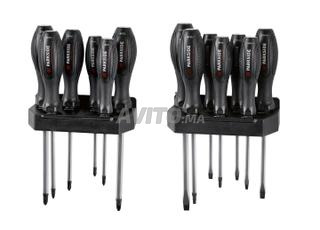 Set de tournevis burin, 15 pièces