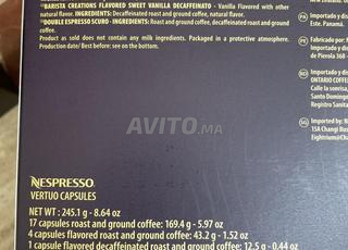 كبسولات فيرتو نسبريسو