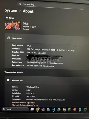 DELL Inspiron 15 5510 2025