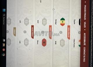 Je cherche ticket pour la demi finale