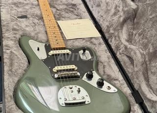 Fender Jaguar American Pro Antique Olive Guitar