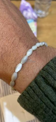 سوار رجالي مرصع بالصدف