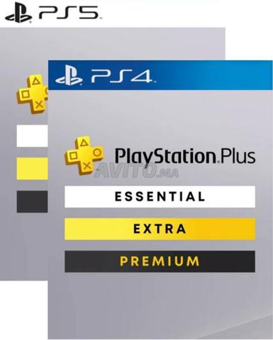 PS Plus PS4 PS5 إكسترا إسينسييل بريميوم محل
