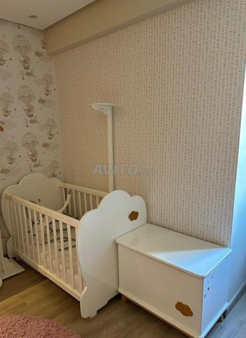 Chambre de bébé complète avec matelas neuf offert