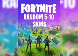 Aléatoire 5-10 Skins Fortnite Aléatoire PSN, Xbox, ..