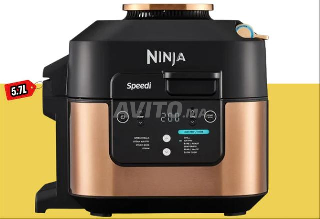 نينجا سبيدي 10 في 1 طباخ سريع وقلاية هوائية