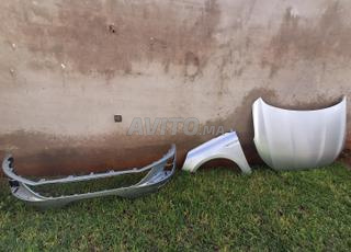 3 pièces pare-chocs capot aile megane 2024