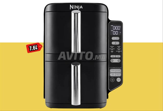 مقلاة هوائية بدون زيت Ninja Double Stack 7,6 لتر