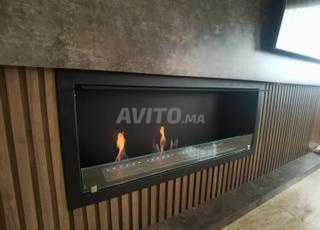 Cheminée à l'éthanol