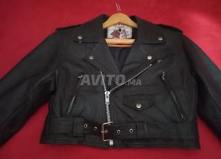 Veste en cuir