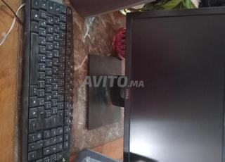 PC bureau avec imprimante