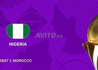 Billet demi finale Maroc vs Nigeria CAT 3
