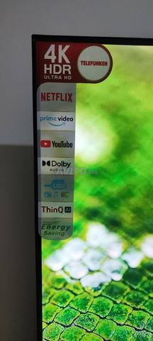 تلفزيون Telefunken 55 بوصة 4K smart thinQ AI