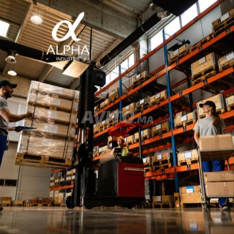 للبيع - مصنع على أرض مساحتها 1000 متر مربع في المحمدية