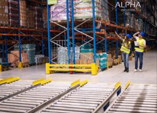 مستودع بمساحة 1200 متر مربع مع رصيف - المنطقة الصناعية لهراويين