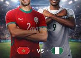 Disponible 4 Tickets Morocco Vs Nigeria Demi-finale