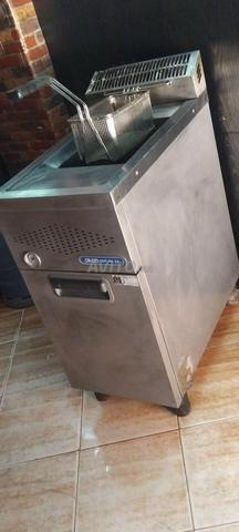 Friteuse gaz professionnel thermostat mad italy