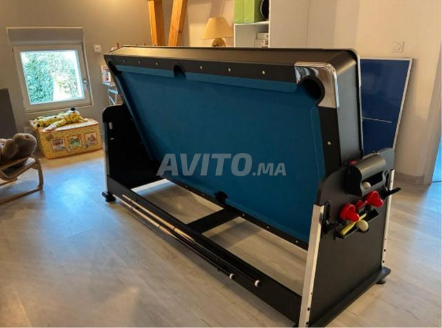 طاولة ألعاب متعددة 7 قدم، 4/1