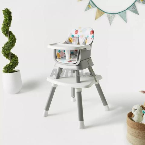 Chaise haute convertible 5 en 1