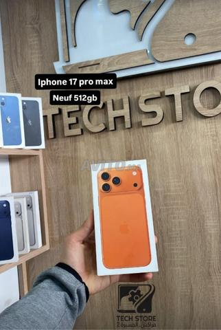 iPhone 17 P.M, 512GB, Orange Cosmique
