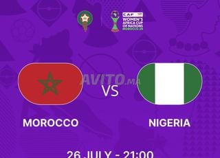 Ticket Maroc vs Nigeria cat3 demi finale