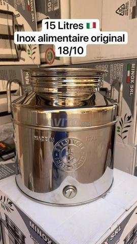 خزان إينوكس غذائي 15 لتر جودة إيطالية أصلية