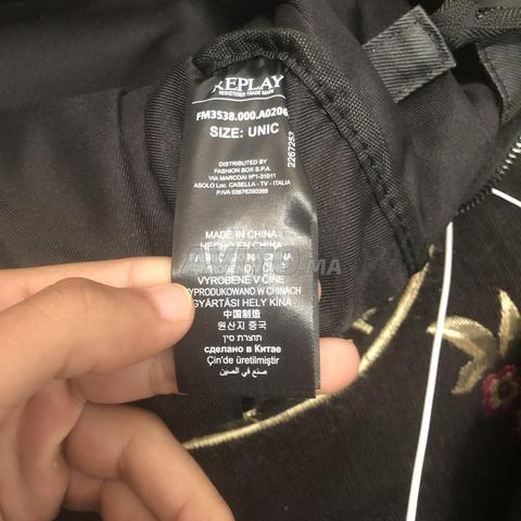 حقيبة رياضية / سفر REPLAY - أسود (حالة جديدة)