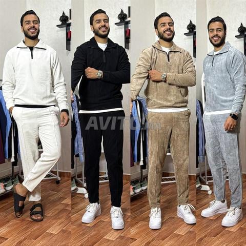 Ensemble homme Kron en velours - Modèle moderne et confortable