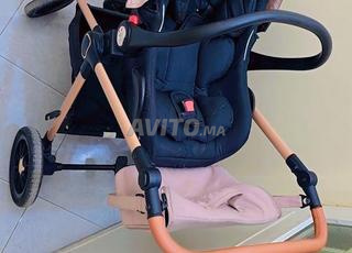 Pack poussette réversible 3 en 1 Kidilo