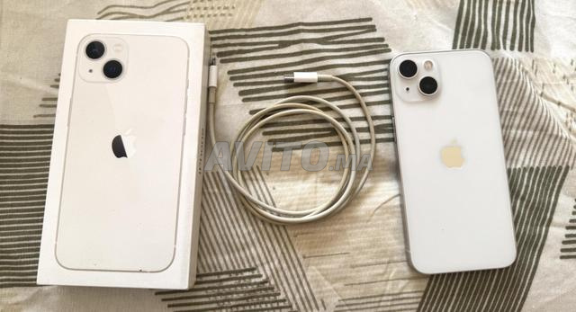 ايفون 13 أبيض 128 جيجابايت