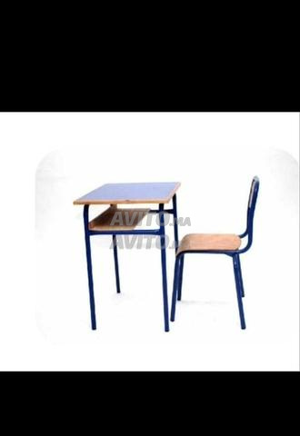Table individuelle/tableau/chaise de classe
