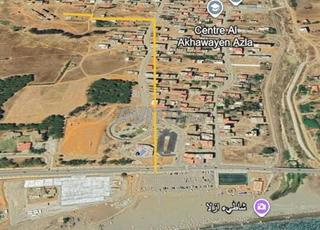 Terrain Titré 2 facades Azla (Tétouan)