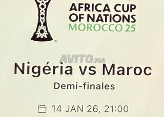 Billet maroc Nigeria