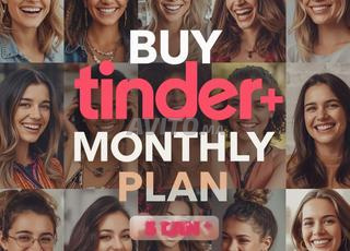 اشتري خطة Tinder Plus gold الشهرية الآن