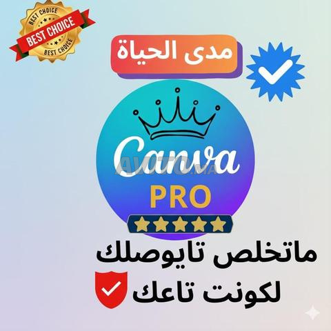 اشتراك Canva Pro مدى الحياة
