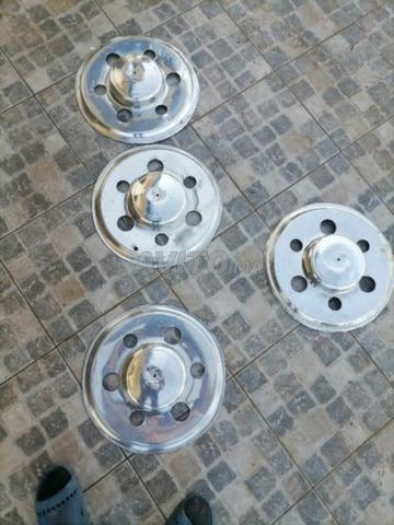 4 ENJOLIVEURS CHROMES AUTOS COLLECTION EN 14