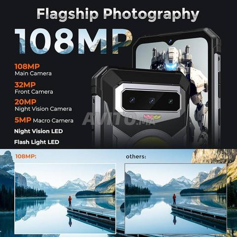 هاتف للتخييم والعمل في مواقع البناء