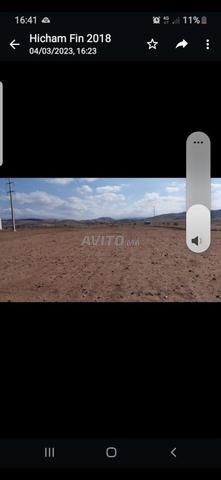 Terrain 1 hectare titré 35 km Marrakech