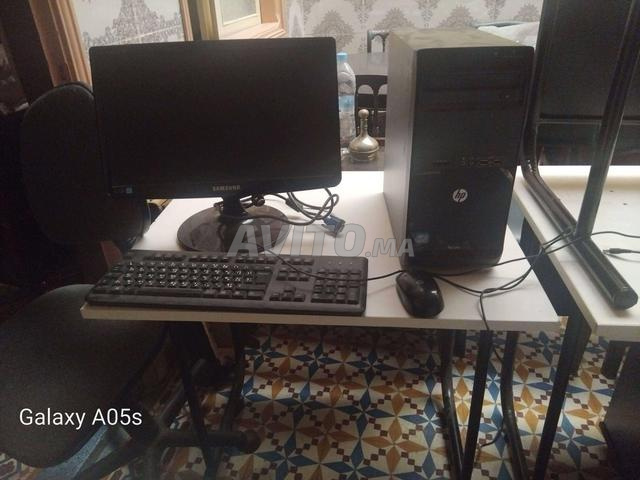 حاسوب HP i3 Ram 4go 500go شاشة مسطحة Samsung 19