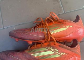 أديداس F50 إصدار صلاح لكرة القدم أحمر/برتقالي