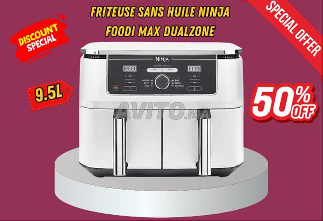 مقلاة هوائية بدون زيت Ninja Air Fryer Foodi MAX 9.5 لتر