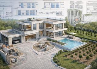 Villa Semi-Finie - Maison D'Hôtes Potentielle