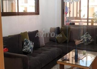 Canapé d'angle kitea et table basse