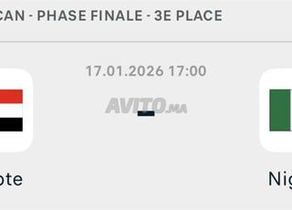 cote a cote nigeria vs egypte petite final