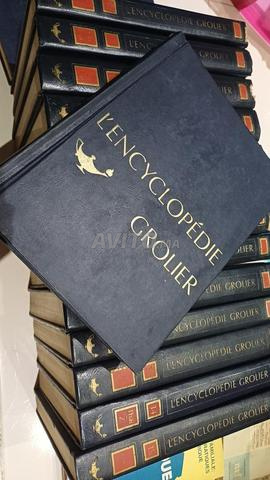 تجليد جلد أزرق ، عناوين ذهبية محفوظة جيدًا