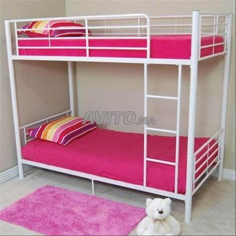 سرير معدني طابقين/فردي/خزانة/خزانة