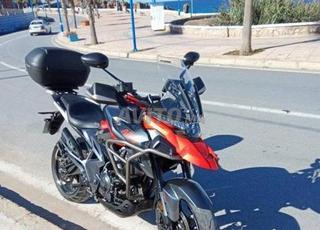 دراجة نارية ما زالت جديدة